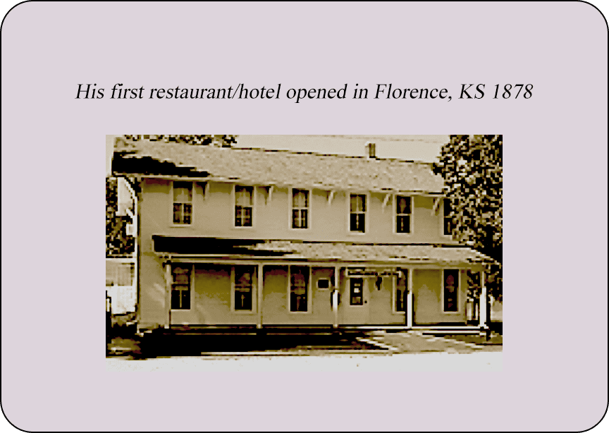 First Harvey House Restaurant/Hotel, 1878